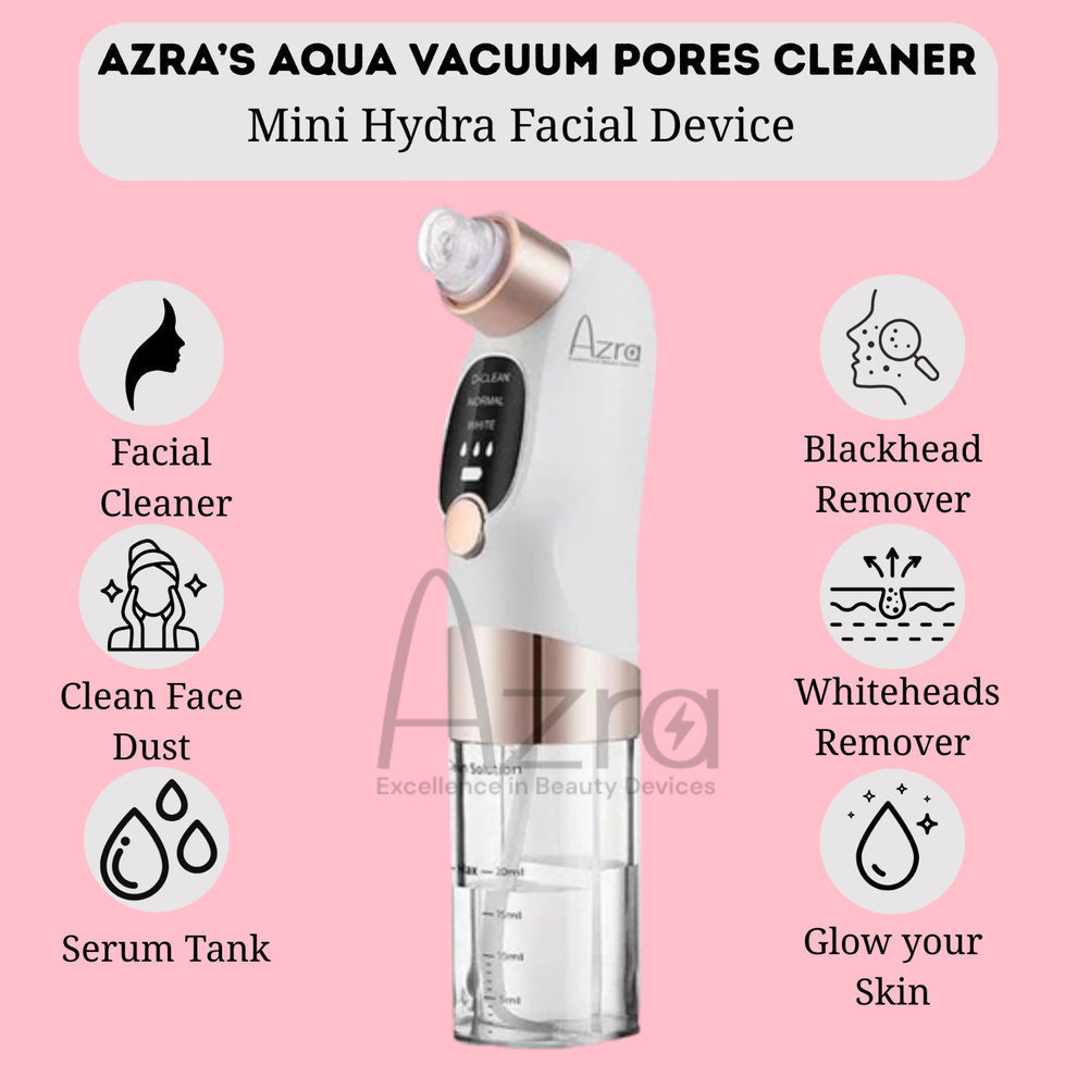 Aqua Vacuum Pore Cleaner | Mini Hydra Facial Device