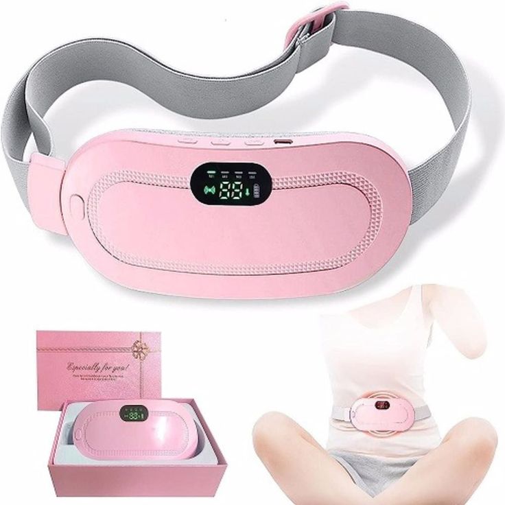 PERIOD CRAMP RELIEF BELT Portable Menstrual Heating Pad