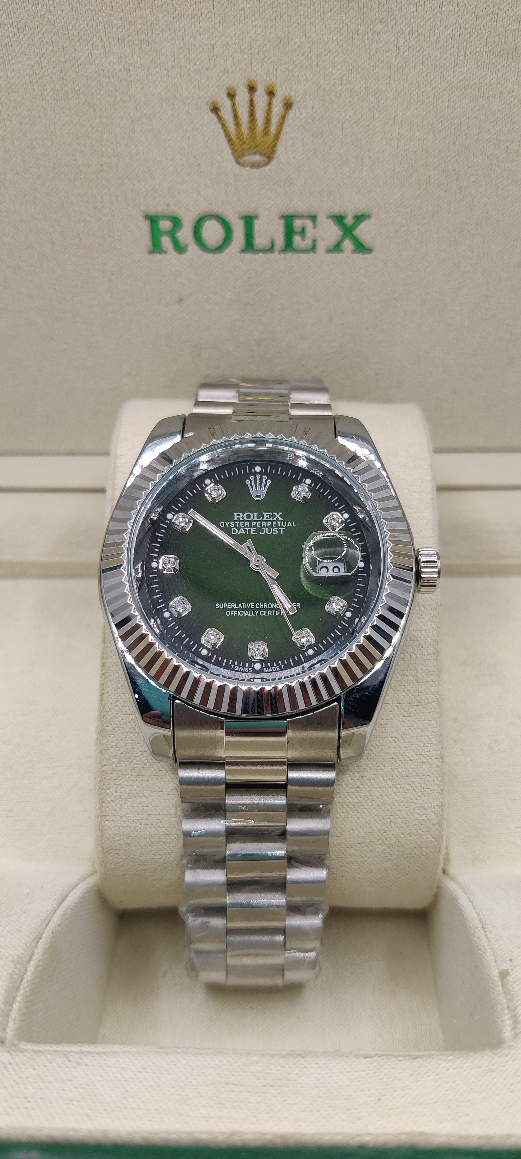 Automatic Date-Just 36 Gareen Dial