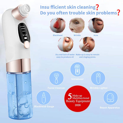 Aqua Vacuum Pore Cleaner | Mini Hydra Facial Device